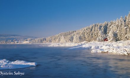 Vintertur ved Bingsfossen