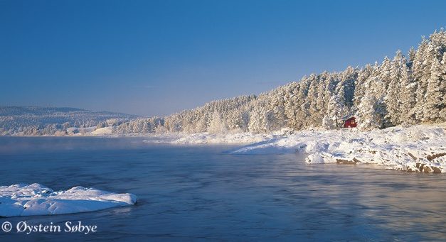 Vintertur ved Bingsfossen