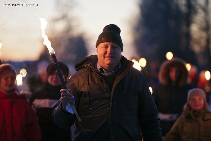 Blaker skanses venner: Fakkeltog for tradisjoner